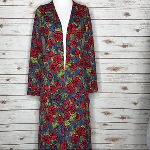 LuLaRoe Floral Sarah Duster